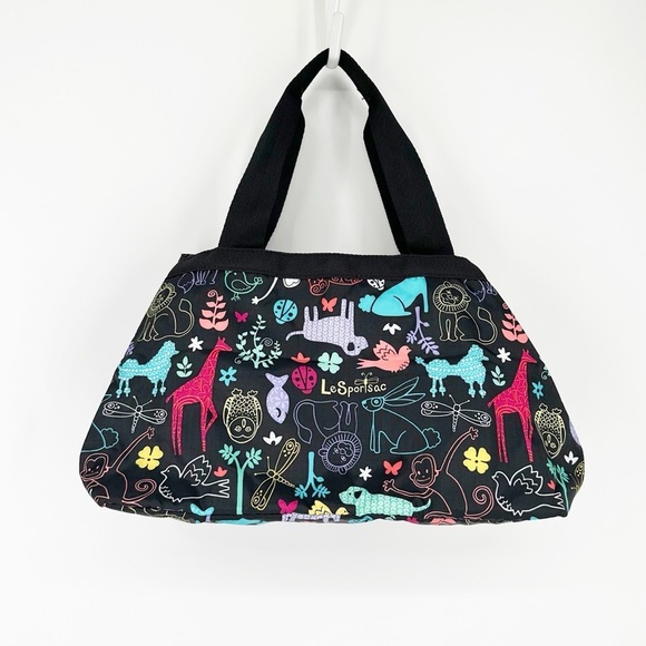 LeSportsac Zoo Buddies Animal Purse Satchel Bag - Picture 7 of 7